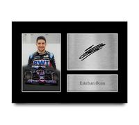 HWC Trading A4 Esteban Ocon Alpine Regali Stampati Autografo Firmato Immagine Per F1 Formula 1 Corse Tifosi - A4