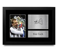 HWC Trading A4 FR Petr Cech del The Blues Regalo Stampati Autografi Immagine per Gli Appassionati E Tifosi - A4 Framed