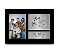 HWC Trading A4 George Peppard Dwight Schultz Mr T Dirk Benedict A-Team Regali Stampati Autografo Firmato Immagine Per Gli Appassionati Di Show Televisivo