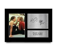 HWC Trading A4 Heath Ledger & Julia Stiles 10 Things Regali Stampati Autografo Firmato Immagine Per Gli Appassionati Di Memorabilia Di Film