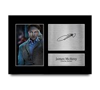 HWC Trading A4 James McAvoy X-Men Charles Xavier Regali Stampati Autografo Firmato Immagine Per Gli Appassionati Di Memorabilia Di Film - A4