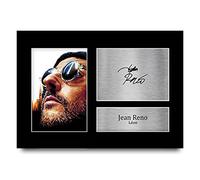 HWC Trading A4 John Reno Leon Regali Stampati Autografo Firmato Immagine Per Gli Appassionati Di Memorabilia Di Film - A4 Incorniciato