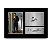 HWC Trading A4 Kyle MacLachlan Twin Peaks Regali Stampati Autografo Firmato Immagine Per Gli Appassionati Di Show Televisivo