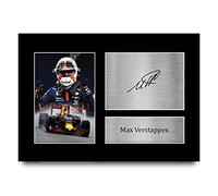 HWC Trading A4 Max Verstappen Formula 1 Regali Stampati Autografo Firmato Immagine Per F1 Formula 1 Corse Tifosi