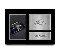 HWC Trading A4 Nigel Mansell Formula 1 Regali Stampati Autografo Firmato Immagine Per F1 Formula 1 Corse Tifosi
