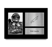 HWC Trading A4 Niki Lauda Formula 1 Regali Stampati Autografo Firmato Immagine Per F1 Formula 1 Corse Tifosi