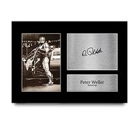 HWC Trading A4 Peter Weller RoboCop Regali Stampati Autografo Firmato Immagine Per Gli Appassionati Di Memorabilia Di Film