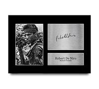 HWC Trading A4 Robert De Niro The Deer Hunter Regali Stampati Autografo Firmato Immagine Per Gli Appassionati Di Memorabilia Di Film
