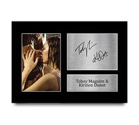 HWC Trading A4 Tobey Maguire & Kirsten Dunst Spider-Man Regali Stampati Autografo Firmato Immagine Per Gli Appassionati Di Memorabilia Di Film