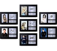 HWC Trading All 7x Friends Gifts A4 autografato stampato autografo foto Phoebe Rachel Monica Ross Chandler Joey Friends Gift Picture Show