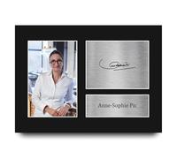 HWC Trading Anne-Sophie Pic Regali stampati con foto autografata per Master Chef e appassionati di cucina - A4
