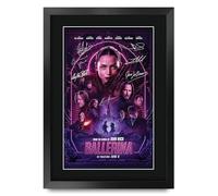 HWC Trading Ballerina 2025 Regali Stampato Poster Firmato Autografo Immagine Per Film Memorabilia Tifosi - A3 Incorniciato