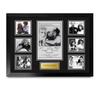 HWC Trading Coming Home Poster Film Firmato A2 Deluxe con Cornice