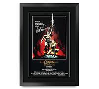 HWC Trading Conan the Barbarian Arnold Schwarzenegger Regali Stampati Autografo Firmato Immagine Per Gli Appassionati Di Memorabilia Di Film - A3 Incorniciato