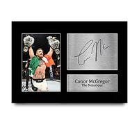 HWC Trading Conor Mcgregor A4 Senza Cornice Firmato Regalo Visualizzazione Delle Foto Print Immagine Autografo Stampato Per I Fan Ufc