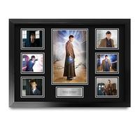 HWC Trading David Tennant Dr Who Regali Stampati Autografo Firmato Presentazione Fotomontaggio Display Per Programma Televisivo Tifosi - A2 Incorniciato