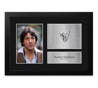 HWC Trading Dustin Hoffman Kramer vs. Kramer Ted Kramer Regali Stampati Autografo Firmato Immagine Per Gli Appassionati Di Memorabilia Di Film - A4 Incorniciato (ID-011714)
