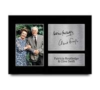HWC Trading - Foto con autografo stampato e autografo, formato A4, motivo: Patricia Routledge & Clive Swift Keeping Up Apparearances
