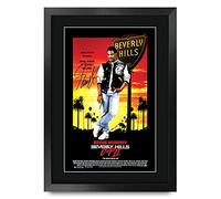 HWC Trading FR A3 Beverly Hills Cop 2 Eddie Murphy Gifts - Poster stampato autografo per i fan del film Memorabilia - A3 incorniciato