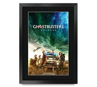 HWC Trading FR A3 Ghostbusters 3 Afterlife Paul Rudd Regali Stampato Poster Firmato Autografo Immagine Per Film Memorabilia Tifosi - A3 Framed