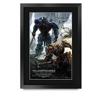 HWC Trading FR A3 Transformers L'ultimo cavaliere 5 Regali Poster stampato, Autografo firmato per cimeli del film, A3, incorniciato