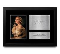 HWC Trading FR A4 Annabelle Wallis Peaky Blinders Grace Regali Stampati Autografo Firmato Immagine Per Gli Appassionati Di Programma Televisivo - A4 Framed