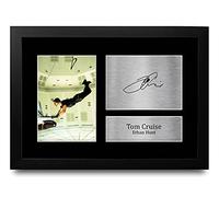 HWC Trading FR A4 Tom Cruise Mission Impossible Ethan Hunt - A4 Framed Regali Stampati Autografo Firmato Immagine Per Gli Appassionati Di Memorabilia Di Film - A4 Incorniciato