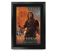 HWC Trading FR - Poster A3 con scritta "Braveheart Mel Gibson", formato A3