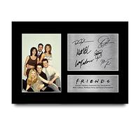 HWC Trading Friends A4 Senza Cornice Firmato Regalo Visualizzazione Delle Foto Print Immagine Autografo Stampato Per Joey Chandler Ross Phoebe Rachel Monica Tv Show Fan