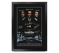 HWC Trading Goodfellas A3 Incorniciato Firmato Regalo Visualizzazione Delle Foto Print Immagine Autografo Stampato Per Gli Appassionati Di Cinema