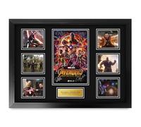 HWC Trading Infinity War Avengers Regali Stampati Autografo Firmato Immagine Per Gli Appassionati Di Memorabilia Di Film - A2 Incorniciato