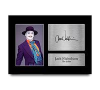 HWC Trading Jack Nicholson A4 Senza Cornice Firmato Regalo Visualizzazione Delle Foto Print Immagine Autografo Stampato Per The Joker Batman Gli Appassionati Di Cinema