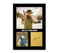 HWC Trading Jamie Foxx Django Django Freeman Regali Stampati Autografo Firmato Immagine Per Gli Appassionati Di Memorabilia Di Film - A4 Solo Stampa (ID-005967)