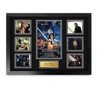 HWC Trading Return Of The Jedi Star Wars Regali Stampati Autografo Firmato Immagine Per Gli Appassionati Di Memorabilia Di Film - A2 Incorniciato