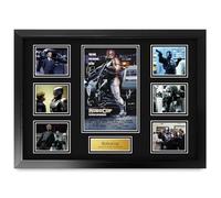 HWC Trading RoboCop Regali Stampati Autografo Firmato Immagine Per Gli Appassionati Di Memorabilia Di Film - A2 Incorniciato
