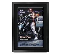 HWC Trading RoboCop Regali Stampato Poster Firmato Autografo Immagine Per Film Memorabilia Tifosi - A3 Incorniciato