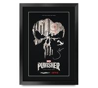 HWC Trading - Stampa con autografo A3 FR The Punisher Jon Bernthal Gifts per fan della TV, formato A3