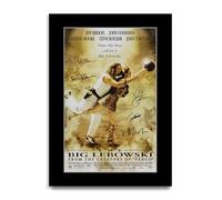 HWC Trading The Big Lebowski Regali Stampato Poster Firmato Autografo Immagine Per Film Memorabilia Tifosi (ID-003839) - A4 Solo Stampa