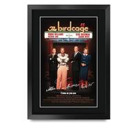 HWC Trading The Birdcage (1996) Robin Williams Regali Stampato Poster Firmato Autografo Immagine Per Film Memorabilia Tifosi - A3 Incorniciato