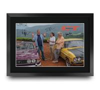 HWC Trading The Grand Tour Scene 2 Regali Stampati Autografo Firmato Immagine Per Programma Televisivo Memorabilia Tifosi - A3 Incorniciato
