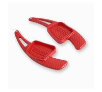 HWDFFA Adatto for A3 S3 A5 S5 2017 A4 B9 Q7 2016-2017 TT TTS Estensione del Cambio al Volante Cambio al Volante (Nero) (Rosso)