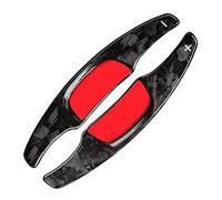 HWDFFA Volante in Fibra di Carbonio forgiato più Grande, Rivestimento del Cambio esteso per Ma&zda 3 2020-2021