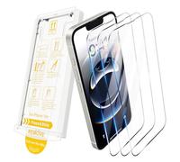 HWeggo Pellicola Vetro Temperato per iPhone 16e/ iPhone 14/ iPhone 13, HD Chiaro, Durezza 9H, Vetro Temperato a Copertura Totale, Senza Bolle, Kit di Strumenti di Allineamento Automatico, 3 Pezzi