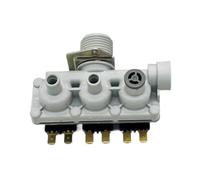 HWEIH 0024000405E FCT-12-B1 Lavatrice a tamburo 3 Testa Elettrovalvola Ingresso Acqua 120V Ingresso Acqua Accessori for Lavatrice