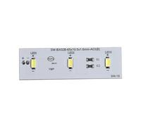 HWEIH 1/2 pezzi Frigorifero Congelatore LED Barra luminosa Assemblaggio Sostituzione SW-BX02B / 49031078 Parti di riparazione