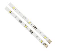 HWEIH 1 pz. Barra luminosa a LED for congelatore e frigorifero for E349766 MDDZ-162A 1629348 DC12V 2W HCDM415LC