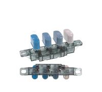 HWEIH 1PC 4 tasti 3 marce/5 tasti 4 marce Interruttore di controllo della velocità for ventilatore elettrico Interruttore di velocità del ventilatore da pavimento Interruttore a pulsante della tastier