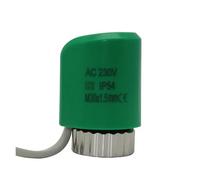 HWEIH 230v NO NC Attuatore termico elettrico normalmente aperto chiuso M30X1.5 M28X1.5 for collettore termostato riscaldamento a pavimento radiatore(230V NC M28)