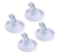 HWEIH 4Pack 154174501 Ruote for lavastoviglie 5300809640 Ruota cestello inferiore 5304532229, AP7195062, 5304521179, 154174503, 154174502, 154294801