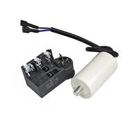 HWEIH Avviatore compressore TY-QZ-108 Relè di protezione da sovraccarico/surriscaldamento/Capacità 3uf/4uf/5uf(5UF Set)